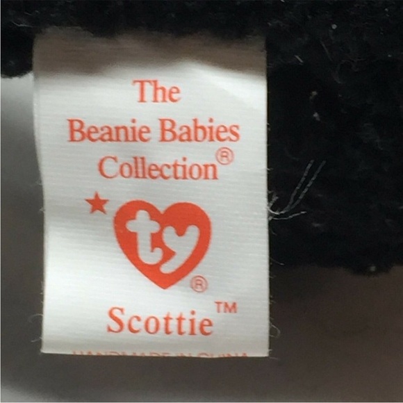 Ty Beanie Baby Scottie Rare PVC Pellets - Picture 8 of 9